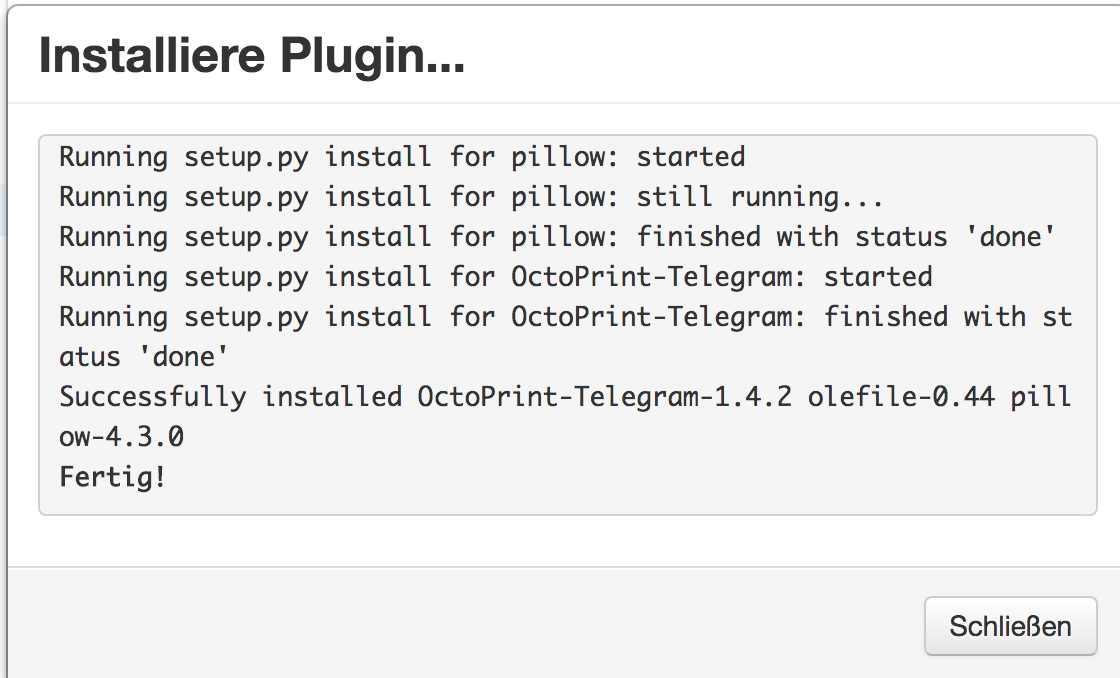 Cover image for Telegram Bot für Octopi