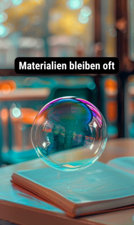 Vorschaubild einer Seifenblase zum Video "Raus aus den Bubbles" zum Aufruf offener und vernetzter Community-Arbeit
