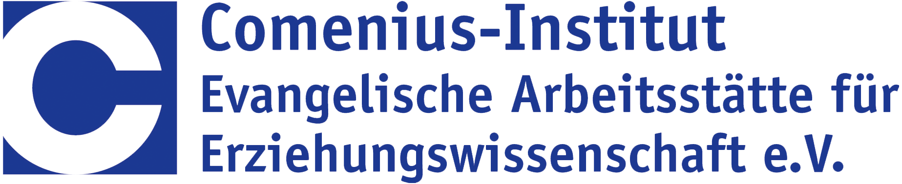 Logo des Comenius-Institutes - Evangelische Arbeitsstätte für Erziehungswissenschaft e.V. Münster